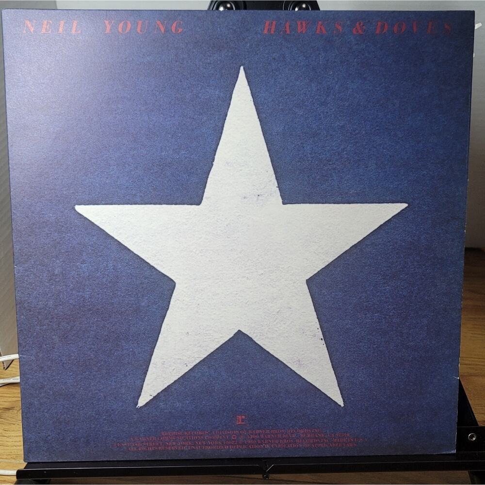 Neil Young "Hawks And Doves" 1980 Reprise (HS2297) Mint